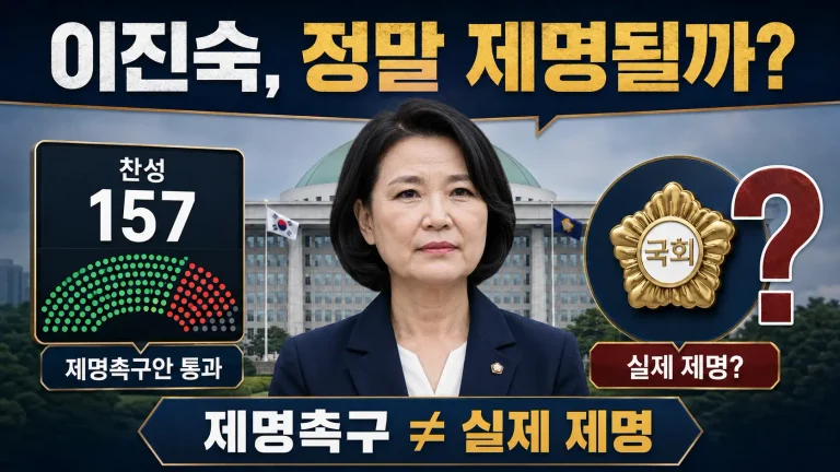 이진숙은 정말 국회의원에서 제명되는 걸까? 헌정사상 첫 제명촉구안, 무슨 일이 있었나