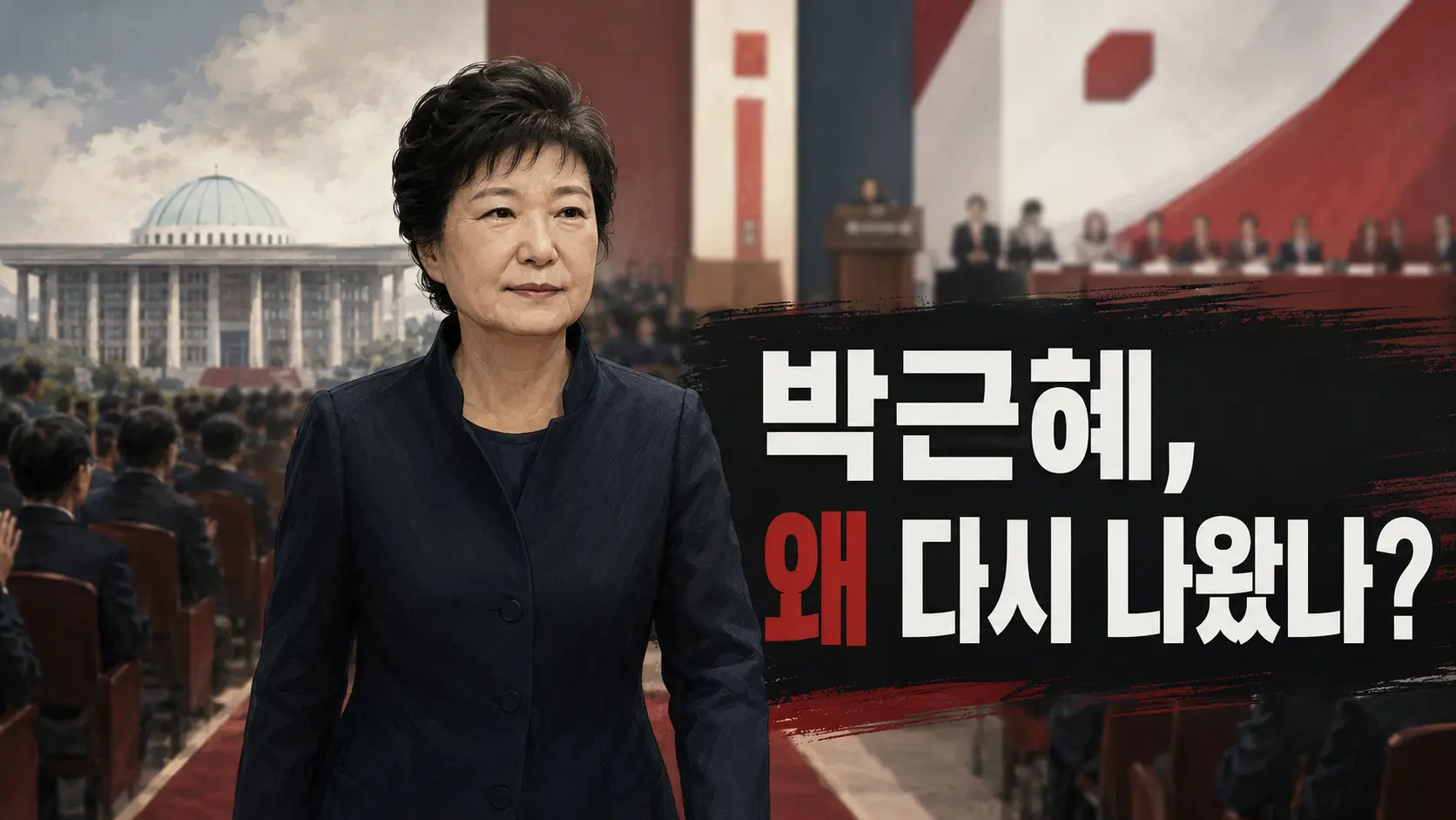 박근혜가 다시 움직이기 시작했다…탄핵 9년 만에 국민의힘 공식행사에 나온 이유