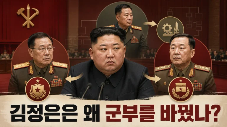 김정은은 왜 지금 군부를 다시 짰을까? 부정부패 단속부터 무기 현대화까지