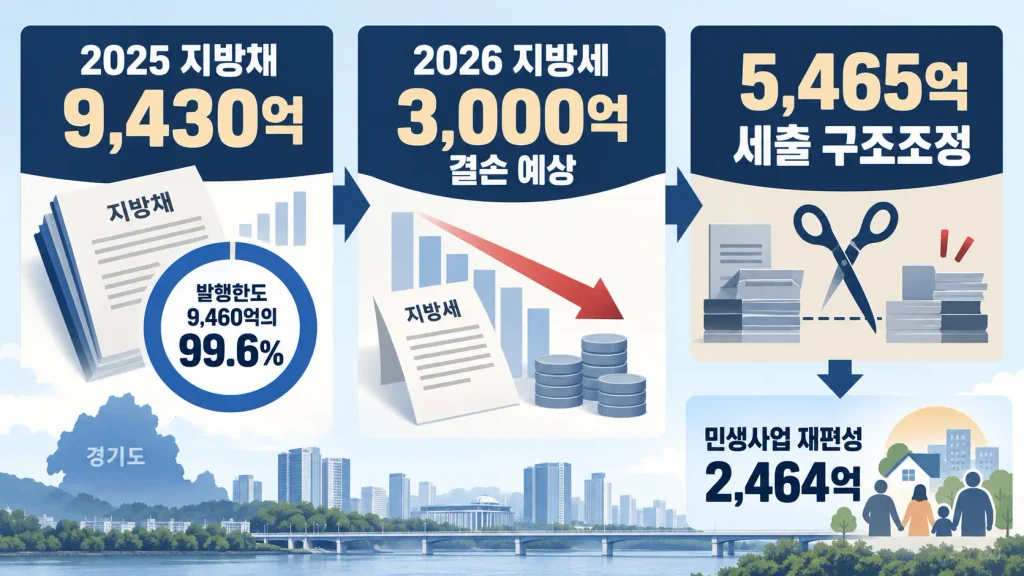 경기도 재정은 실제로 얼마나 어려운 상황이었을까