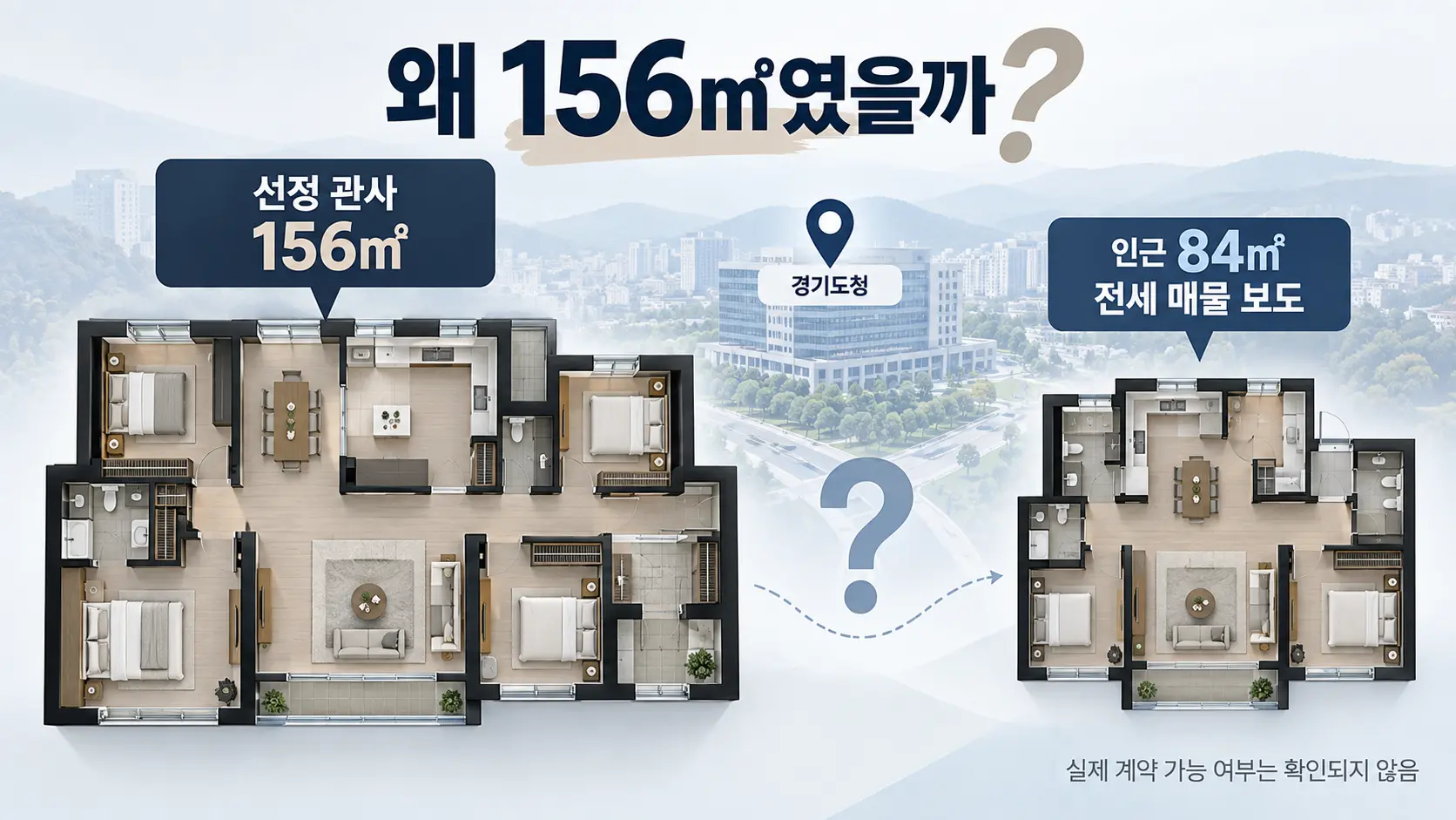 꼭 47평이어야 했느냐는 질문도 나왔다
