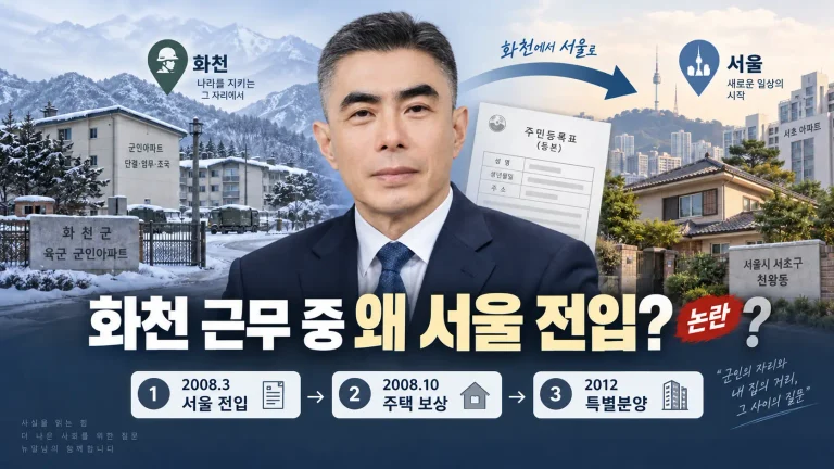 5억2638만원에 받은 아파트가 22억? 강신철 ‘철거민 특별분양’ 의혹, 정말 위장전입이었나