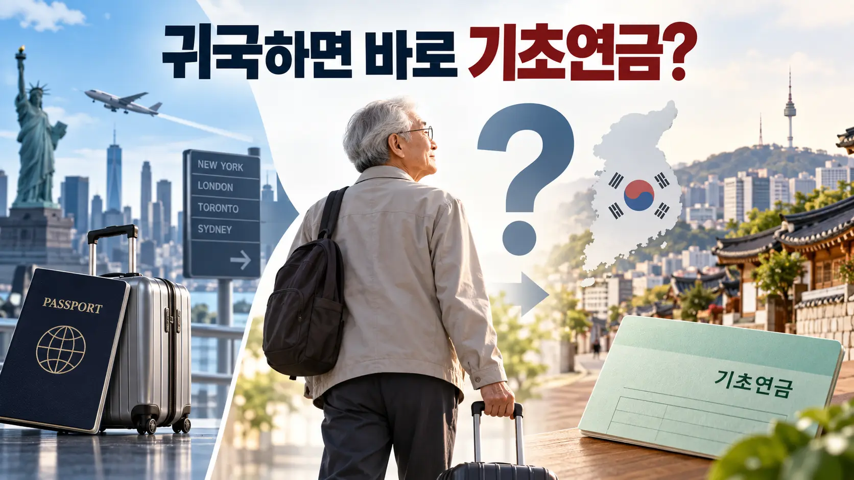 평생 해외 살다 귀국해도 기초연금 35만원? 복수국적 ‘연금 쇼핑’ 논란, 정말 가능한가