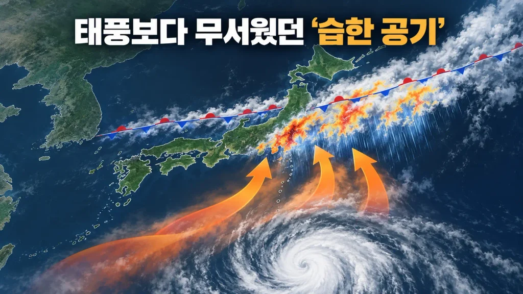 그런데 왜 이렇게 엄청난 비가 내렸을까?