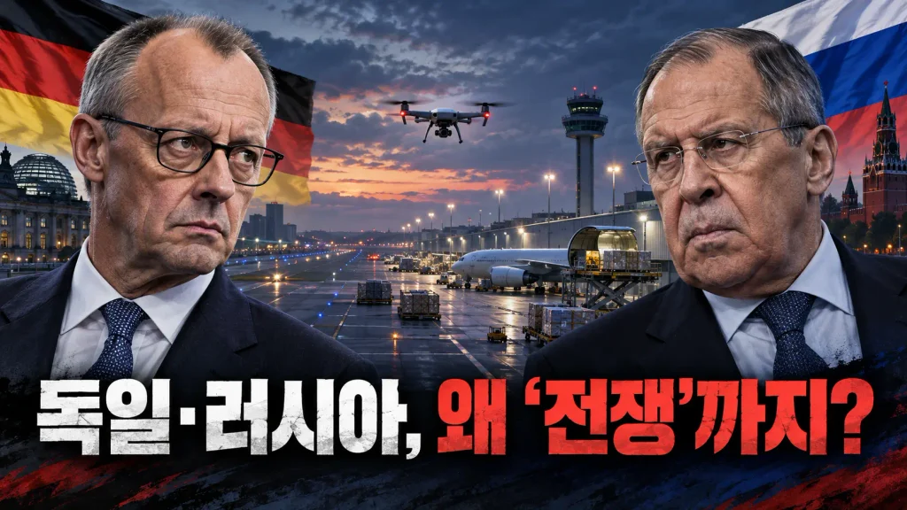 독일 공항서 폭발물 드론…러시아는 왜 “전쟁의 시작”이라 반발했을까?