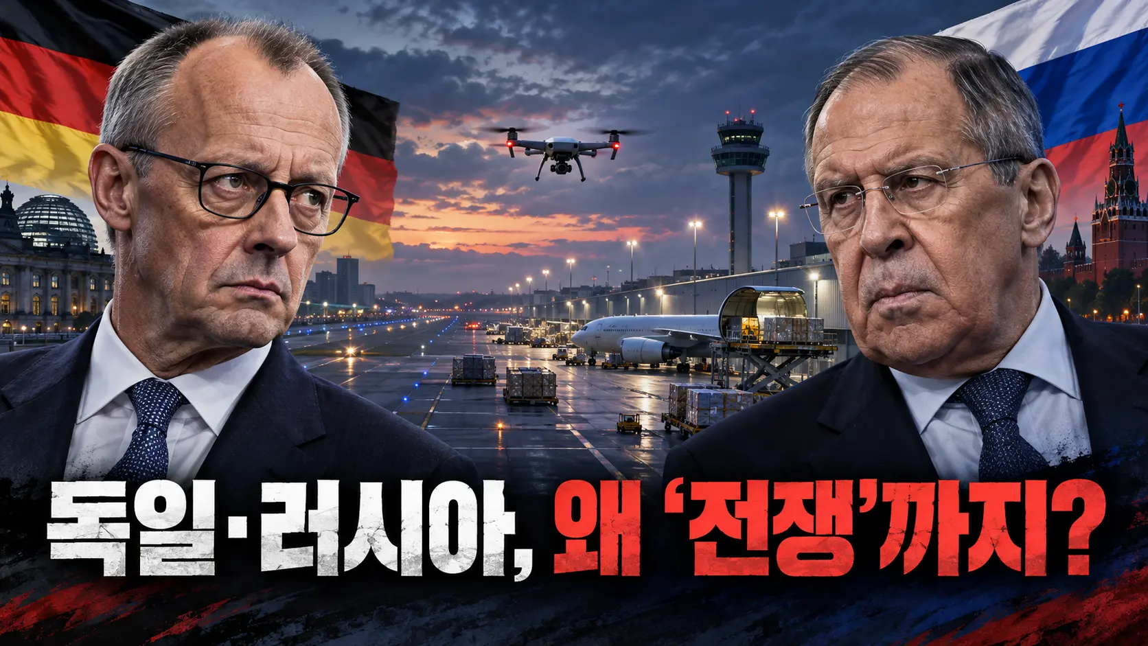 독일 공항서 폭발물 드론…러시아는 왜 “전쟁의 시작”이라 반발했을까?