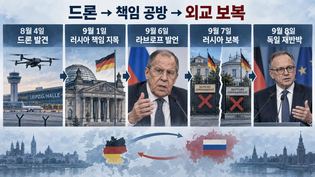 폭발물 드론 한 대에서 어떻게 여기까지 왔을까?