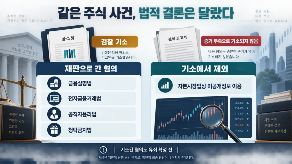 가장 궁금한 부분, 그런데 왜 미공개정보 이용은 빠졌을까?