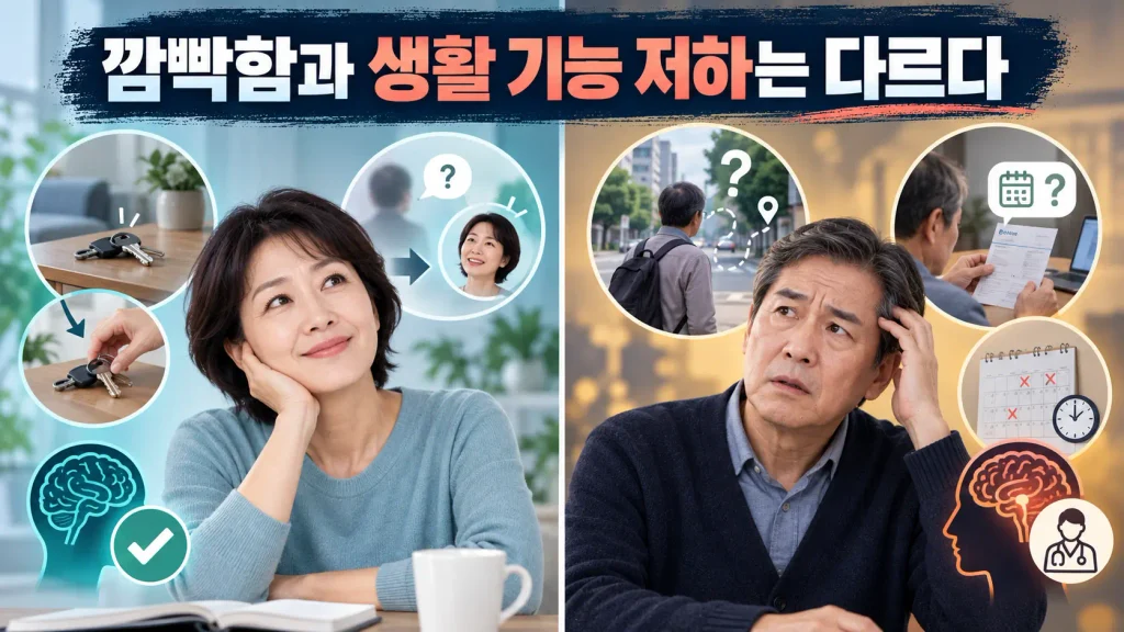 기억력이 예전 같지 않다면 어떤 경우에 확인해봐야 할까?