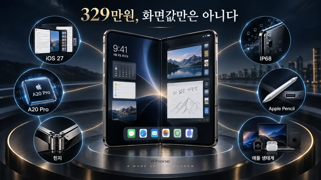 그럼 아이폰 듀오는 무엇에 329만원을 받는 걸까?