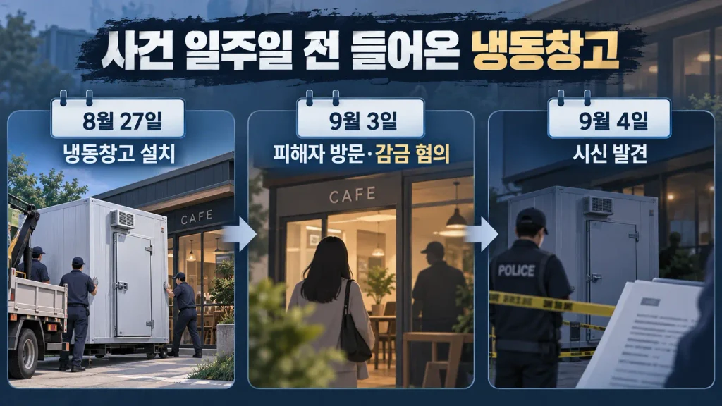 그렇다면 왜 하필 냉동창고였을까?