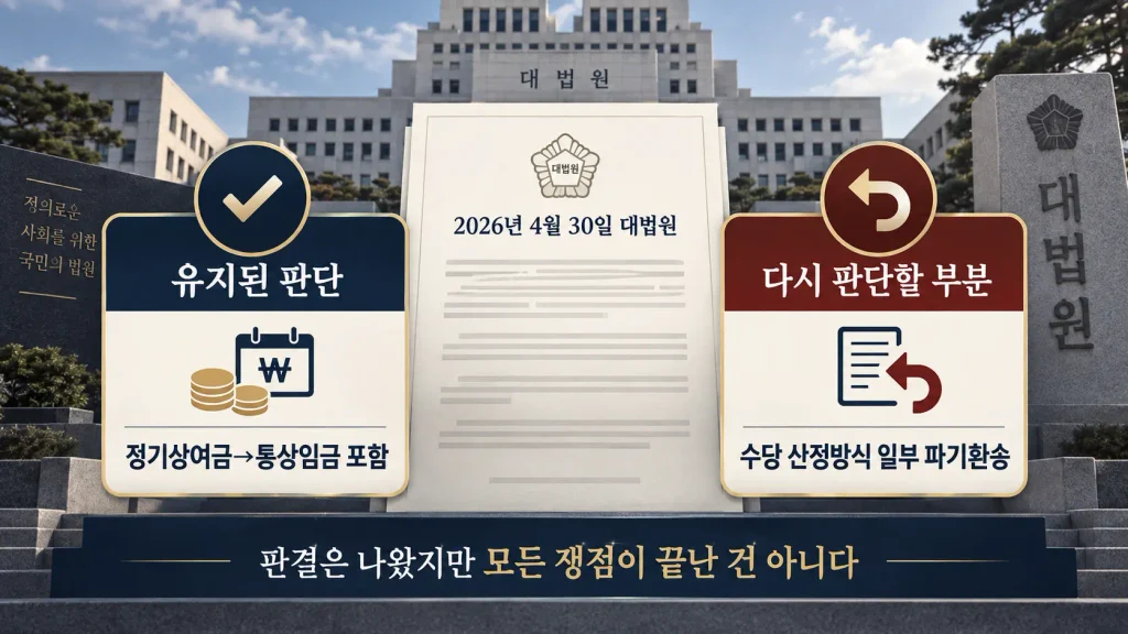 대법원 판결이 나왔는데도 왜 결론이 안 났을까?