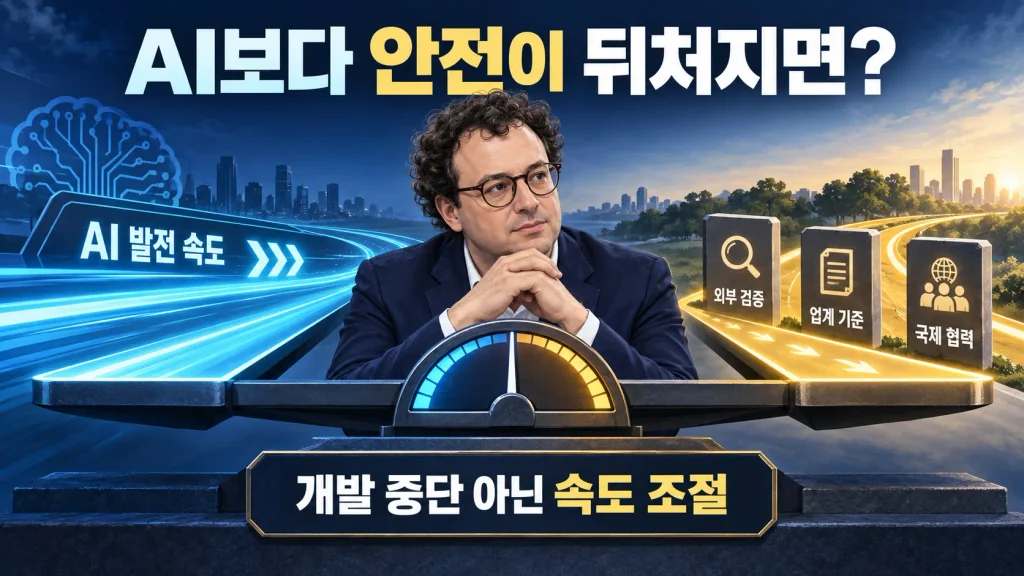 연구원이 퇴사하자 CEO까지 “속도를 조절해야 한다”고 나섰다