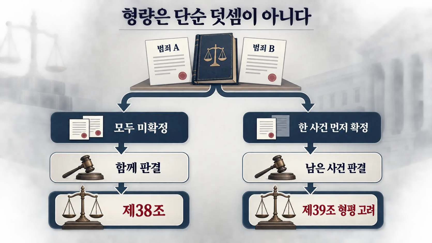 ‘경합범’이라는 말이 왜 여기서 나오는 걸까?