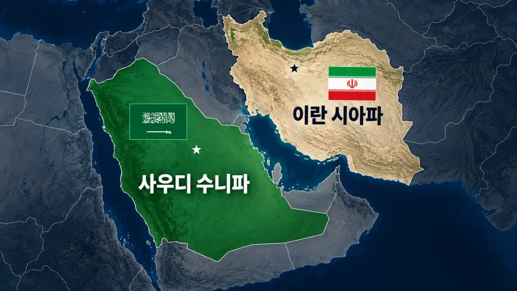 둘 다 이슬람 국가가 맞는데, 무엇이 다른 걸까?