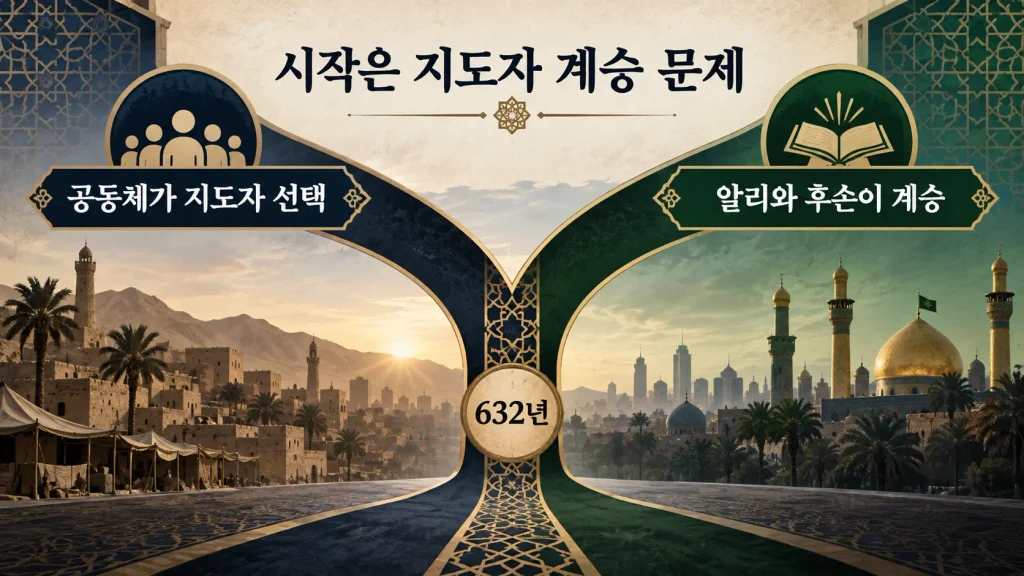 수니파와 시아파는 도대체 왜 갈라졌나?