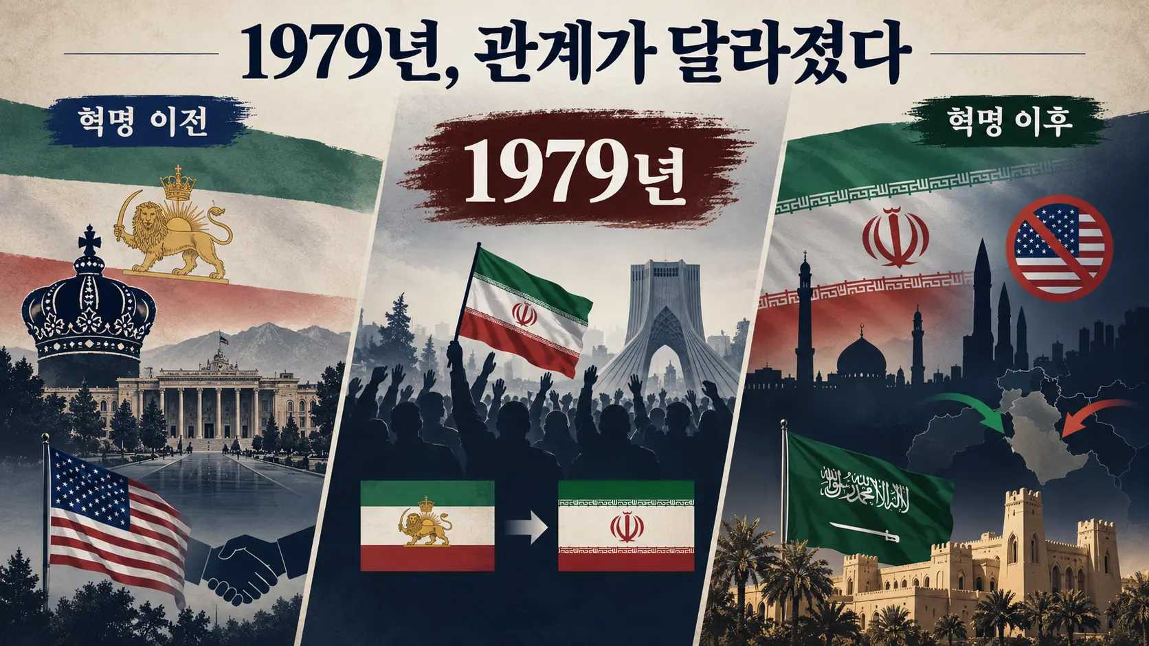 왜 하필 1979년부터 두 나라 사이가 크게 틀어졌을까?