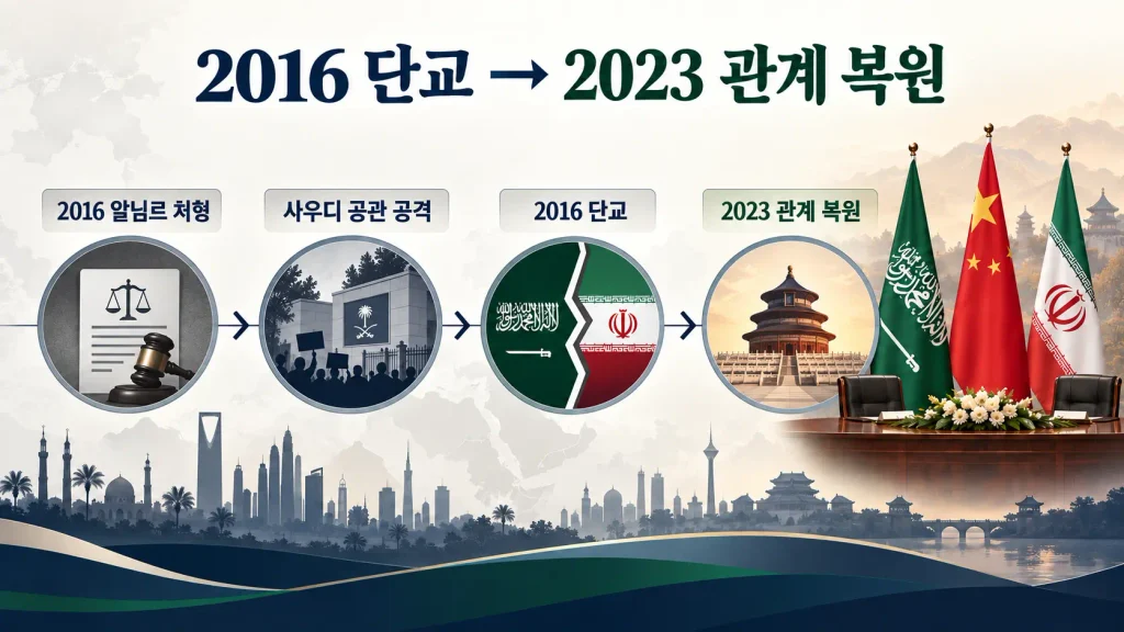 두 나라가 정말 완전히 등을 돌린 결정적 사건은 무엇이었을까?