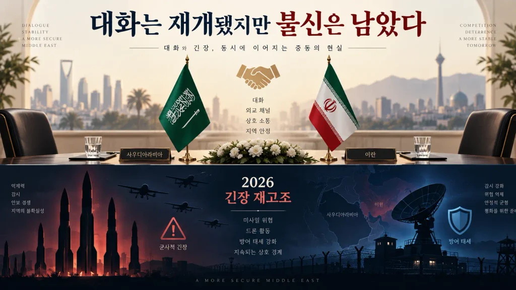 2023년에 화해했다는데 2026년에는 왜 다시 부딪쳤나?