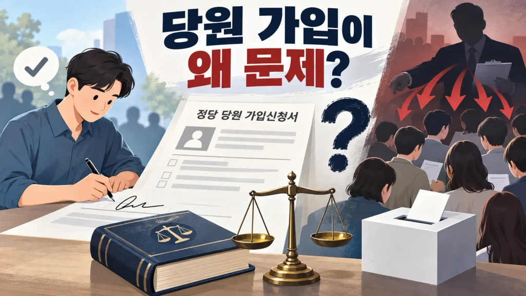 통일교 신도가 국민의힘에 가입하면 불법인가? 김건희·한학자 ‘집단입당’ 재판의 핵심