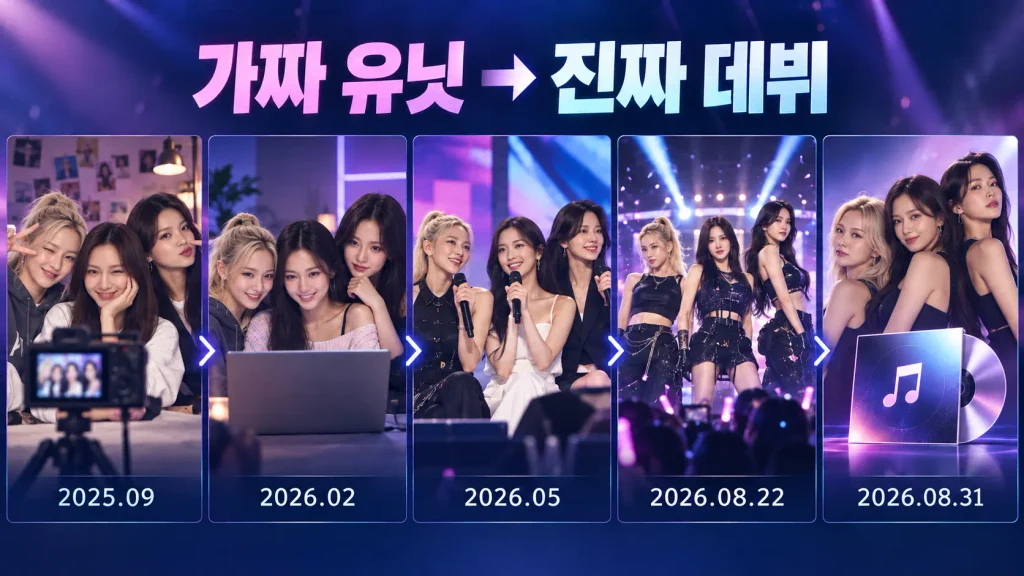 농담 한마디가 어떻게 실제 데뷔까지 갔을까?