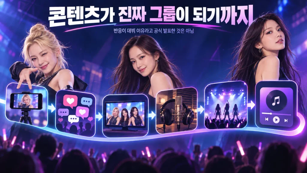 웃자고 만든 팀을 SM은 왜 진짜 데뷔시켰을까?