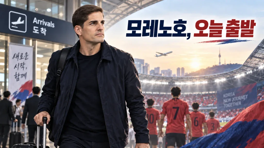 모레노 감독 드디어 한국 입국…월드컵 실패 뒤 한국 축구, 오늘부터 무엇이 달라질까?