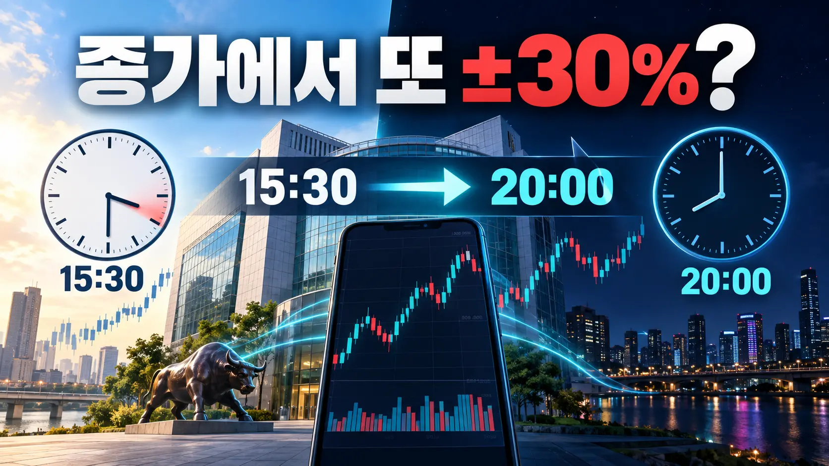 주식 밤 8시까지 거래된다…‘±30%’는 종가에서 또 30%라는 뜻일까? KRX 애프터마켓 총정리