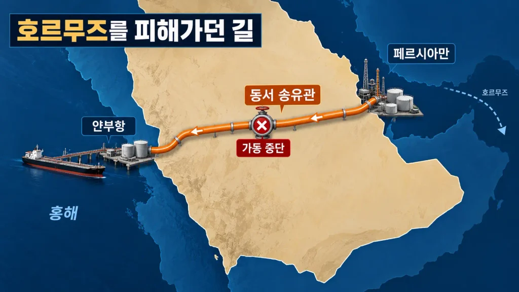 사우디 송유관 하나가 멈췄는데 왜 시장이 이렇게 예민할까?