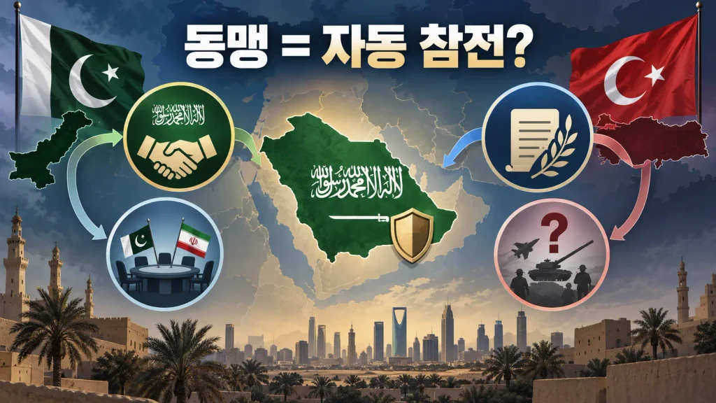 그런데 파키스탄과 튀르키예는 왜 바로 참전하지 않을까?