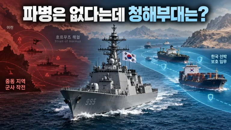 호르무즈 파병은 없다는데 청해부대는 강화? ‘전쟁 참여’와 ‘선박 보호’ 뭐가 다를까