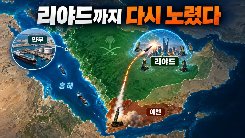 후티가 사우디 수도 리야드를 다시 노렸다…처음은 아닌데 왜 이번 공격이 달라졌나?