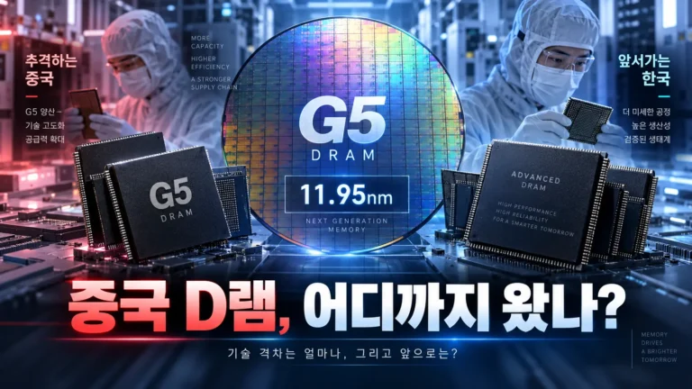 중국 CXMT가 ‘5세대 D램’ 양산…삼성전자·SK하이닉스를 정말 따라온 걸까?