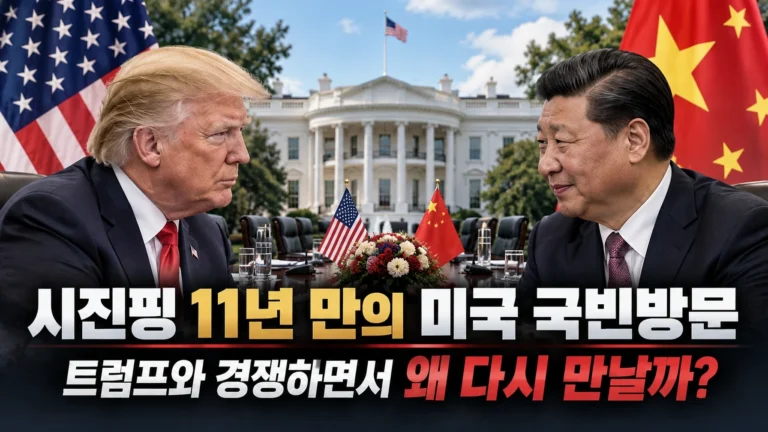 시진핑 11년 만의 미국 국빈방문…트럼프와 경쟁하면서 왜 다시 만날까?