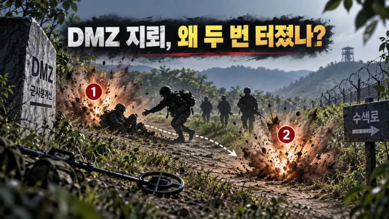 DMZ에서 지뢰가 두 번 터졌다…전우 구하러 간 수색대대장은 왜 크게 다쳤나?