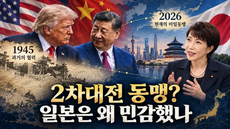 트럼프가 시진핑과 ‘2차대전 동맹’ 언급…다카이치는 왜 곧바로 미일동맹을 강조했을까?