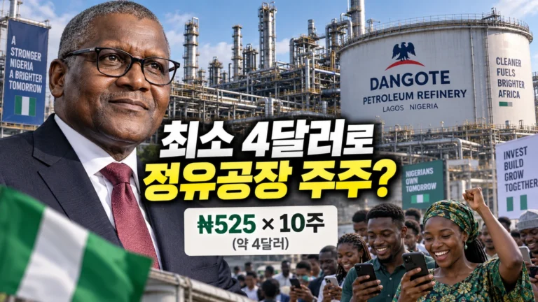 최소 약 4달러면 정유공장 주주…나이지리아는 왜 지금 ‘당고테 IPO’에 열광할까?