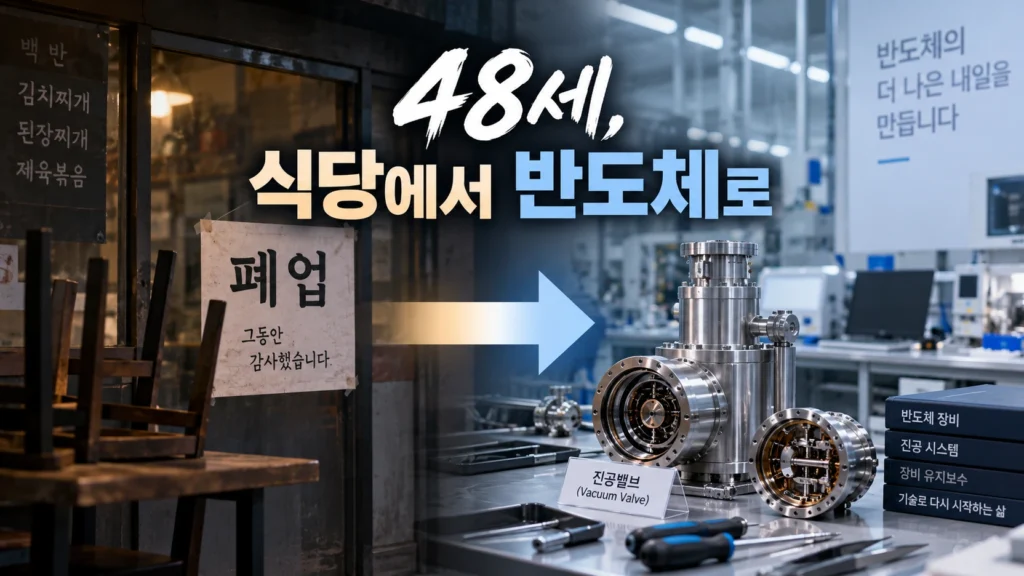 식당 접고 48세에 반도체 엔지니어 됐다…중장년 재취업, 어떻게 가능했을까