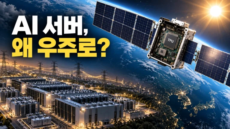 구글이 AI 서버를 우주에 띄웠다고? ‘프로젝트 선캐처’, 굳이 데이터센터를 우주로 보내는 이유