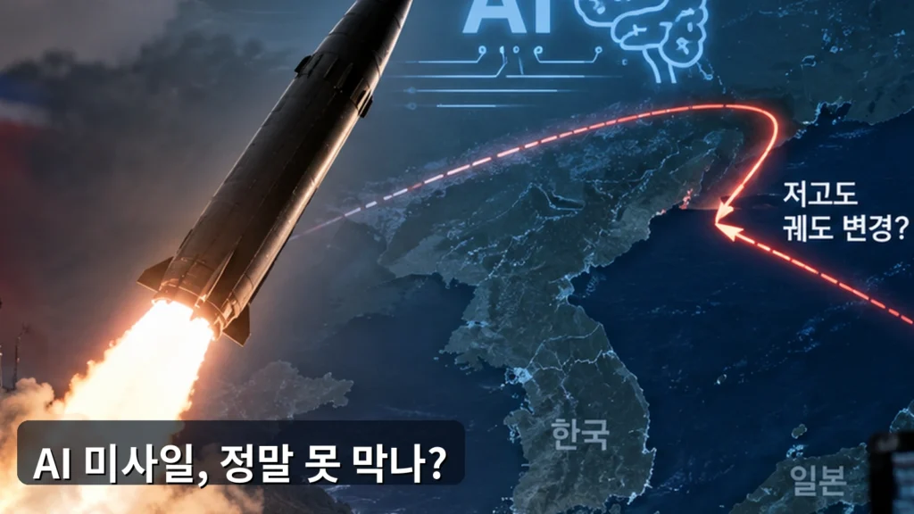 북한 미사일에 ‘AI’를 넣었다고? 날아가다 길을 바꾸는 미사일은 대체 어떻게 막는 걸까?