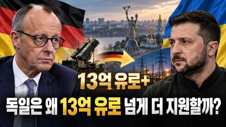 독일이 우크라이나에 13억 유로 넘는 추가 지원…메르츠는 왜 ‘유럽의 안전’을 이유로 들었을까?