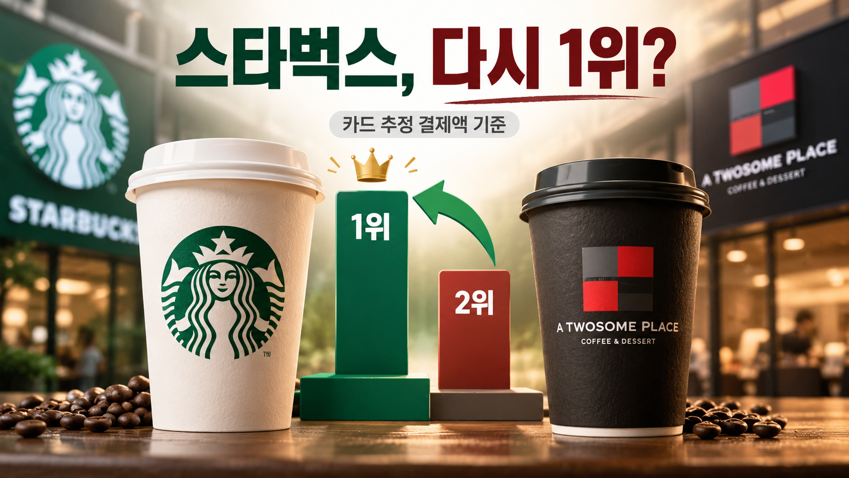 스타벅스는 왜 투썸에 밀렸다가 다시 1위가 됐을까? ‘탱크데이’ 논란 5개월 후