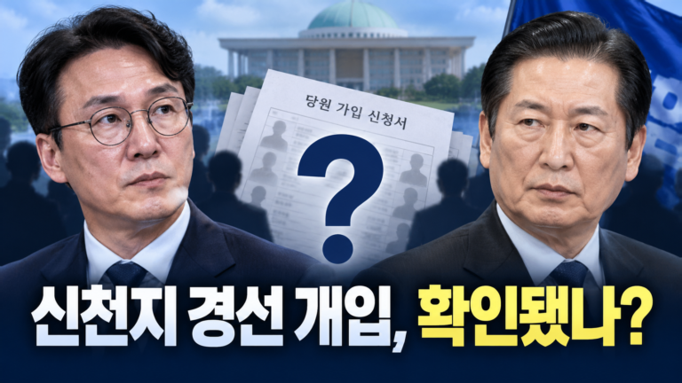 민주당에 신천지 교인이 집단 가입했다고? 경선 개입 의혹은 어디까지 확인됐을까?