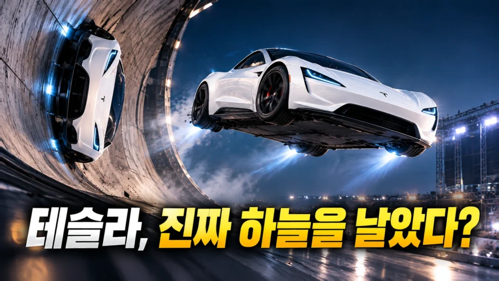 테슬라 로드스터가 진짜 하늘을 날았다고? 벽을 거꾸로 달린 비밀과 아직 못 사는 이유