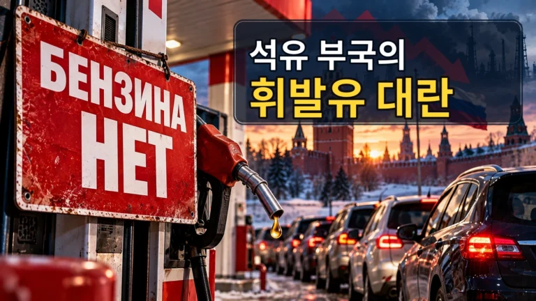 러시아는 산유국인데 휘발유 품귀? 우크라이나가 정유시설을 노리는 이유