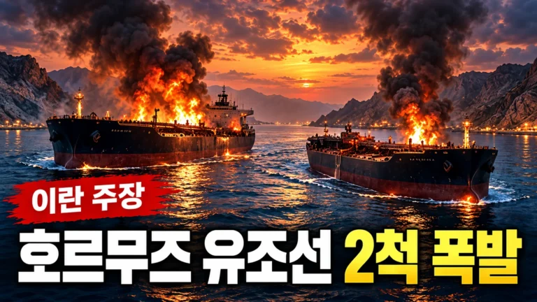 호르무즈 유조선 2척 폭발 주장…이란은 왜 세계 석유 길목을 막으려 할까?