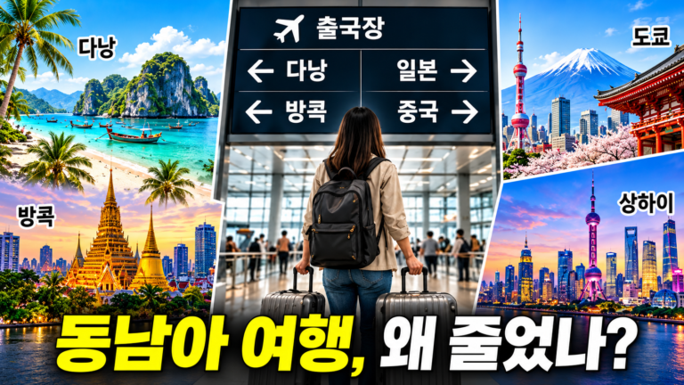 ‘경기도 다낭시’라더니…한국인은 왜 동남아 여행을 줄이고 일본·중국으로 갈까?
