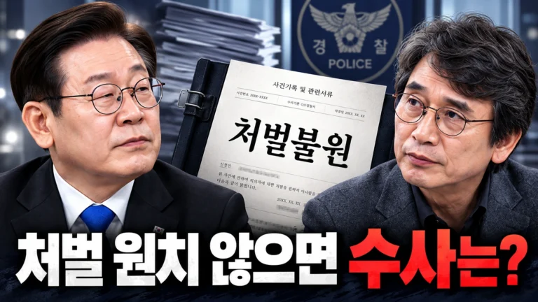 유시민 명예훼손 고발, 이재명 대통령이 처벌 원치 않으면 왜 수사가 끝날까?