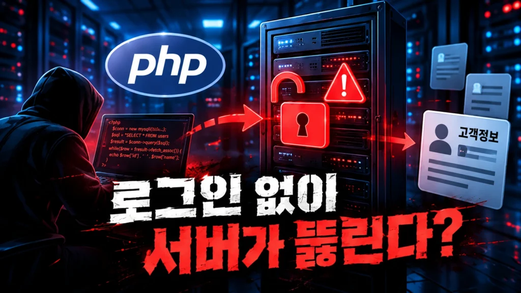전 세계 인터넷에 비상이 걸렸다? PHP 보안 취약점, 내 개인정보도 위험할까?
