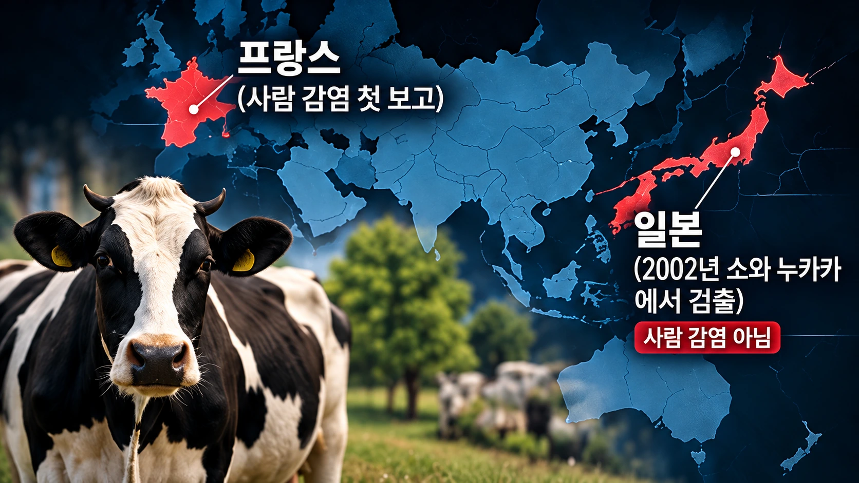 바이러스 감염 확인과 뇌 합병증 연관성 의심, 환자 사망에 미친 영향 조사 중을 구분한 도식